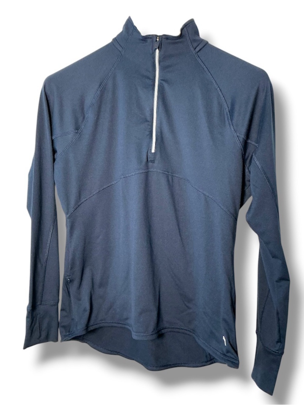 Womens Navy Quarter-Zip PUMA Performance Pullover jacket